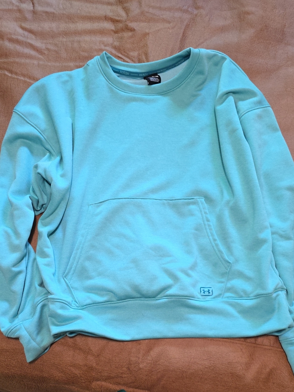 Under Armour Fish Womens Crewneck Sweatshirt - Aqua
